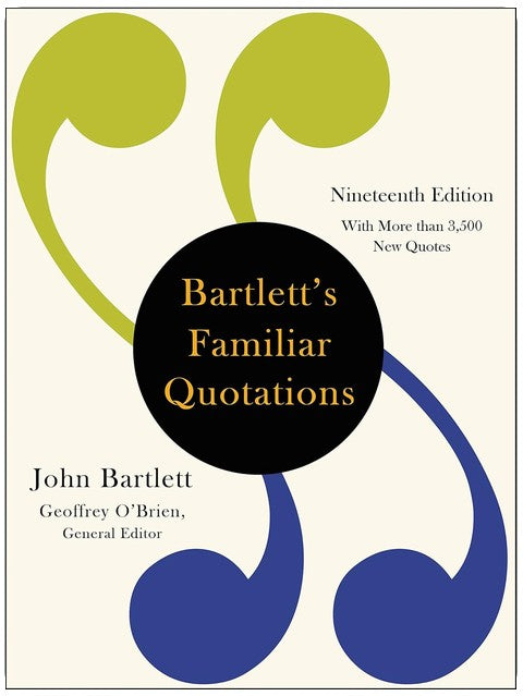Bartlett's Familiar Quotations