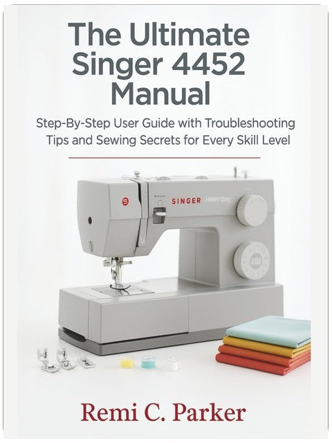 The Ultimate Singer 4452 Manual: Step-By-Step User Guide with Troubleshooting Tips and Sewing Secrets for Every Skill Level