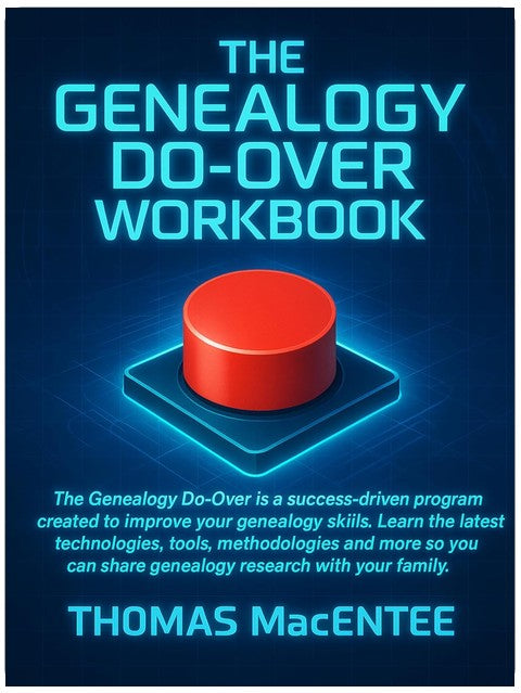 The Genealogy Do-Over Workbook (2026)
