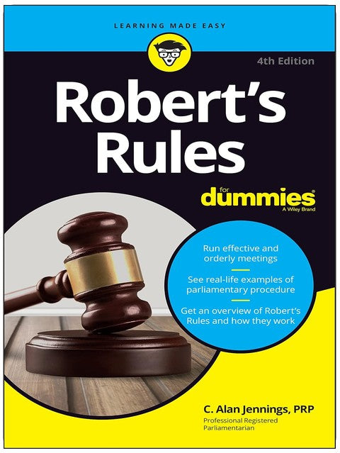 Robert's Rules For Dummies