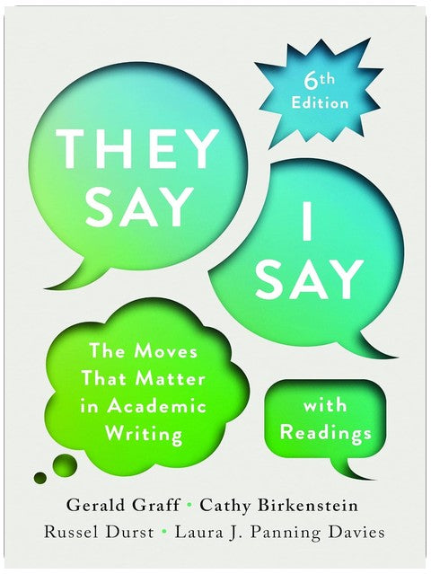 "They Say / I Say" with Readings