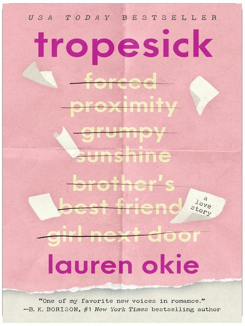 Tropesick: A Meta Romance Where the Tropes Two Writers Craft Begin Playing Out in Real Life