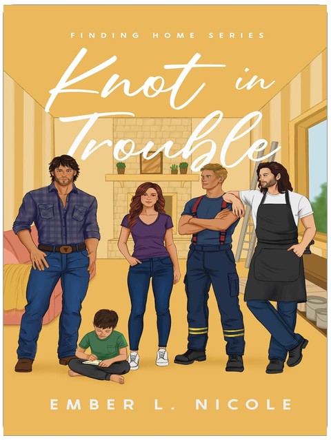 Knot in Trouble: A Small Town Omegaverse Romance (Finding Home Book 2)