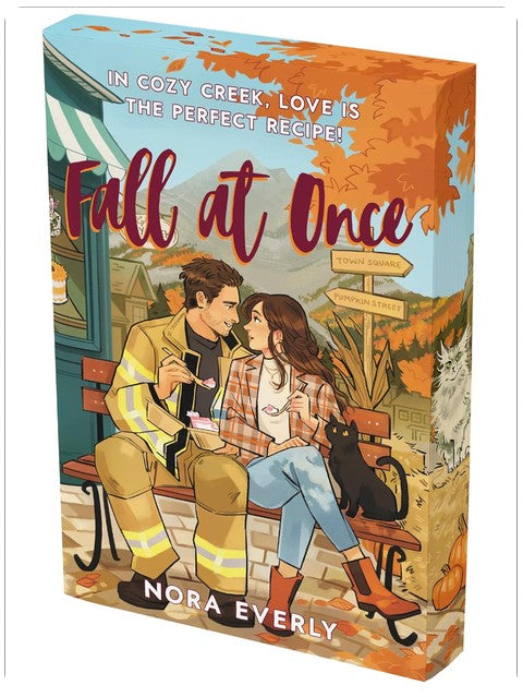 Fall at Once: A Small Town, Autumn-Inspired, Single Dad Firefighter Rom Com (Cozy Creek Collection, 2)