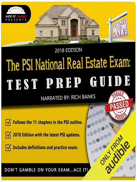 The PSI National Real Estate License Exam: Test Prep Guide