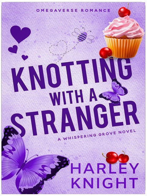Knotting With A Stranger: A Cozy Omegaverse Romance (Whispering Grove Book 1)
