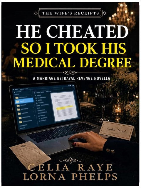 He Cheated So I Took His Medical Degree: A Marriage Betrayal Revenge Novella (-The Wife's Receipts-)