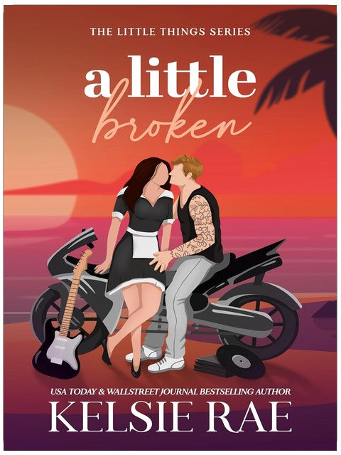 A Little Broken: A Slow-Burn Rockstar Forced Proximity Romance (The Little Things Book 5)