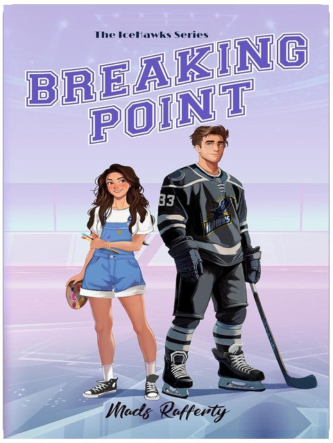 Breaking Point: A Fake Dating Ice Hockey Romance (IceHawks Book #1)