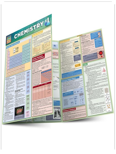 Chemistry: a QuickStudy Laminated Reference Guide (QuickStudy Academic)