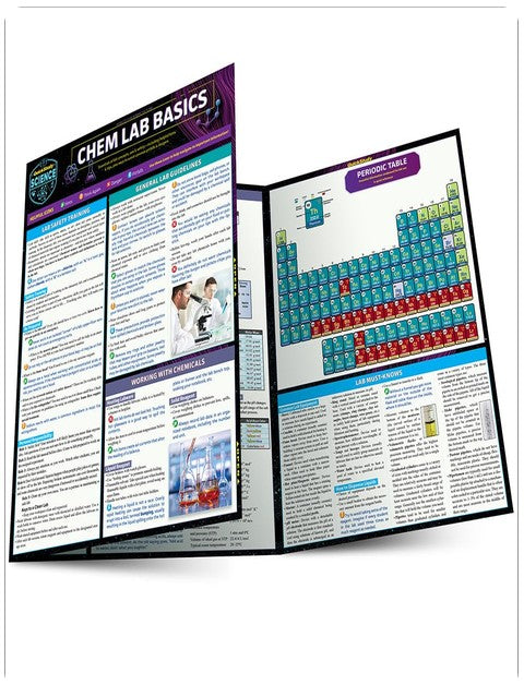 Chemistry Lab Basics: QuickStudy Laminated Reference Guide