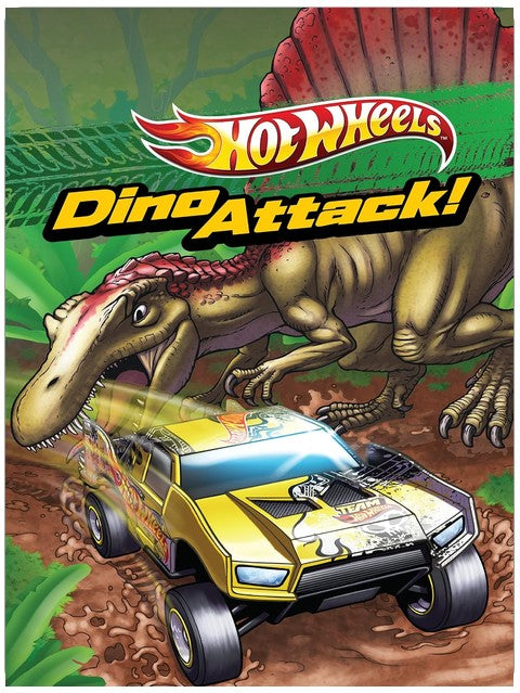 Dino Attack (Hot Wheels) (Scholastic Reader Level 1)