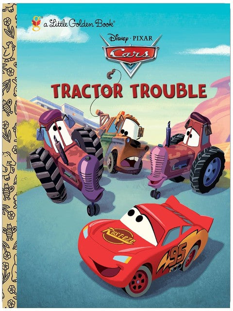 Tractor Trouble (Disney/Pixar Cars) (Little Golden Book)