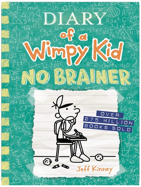 No Brainer (Diary of a Wimpy Kid #18): A funny middle school adventure from the #1 international bestselling Diary of a Wimpy Kid series (Book 18) (Volume 18)