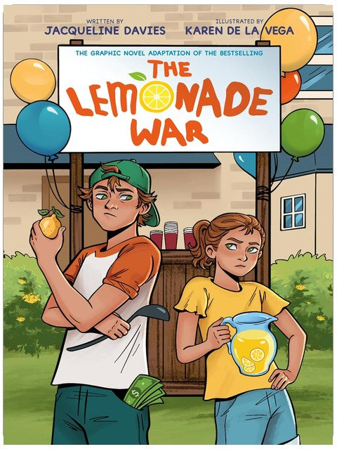 The Lemonade War Graphic Novel: A Full-Color Story About Sibling Rivalry, Summer Business, and Humor for Children (Ages 8-12)