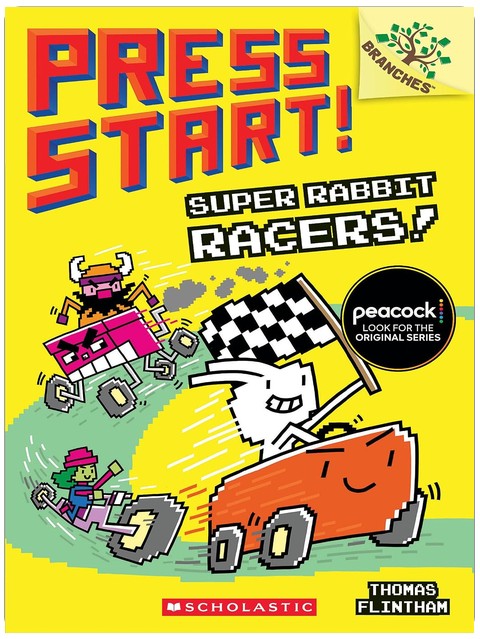 Super Rabbit Racers!: A Branches Book (Press Start! #3)