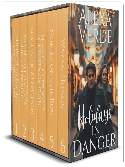 Holidays in Danger: Six small-town Christmas romances with suspense, plus a bonus novella