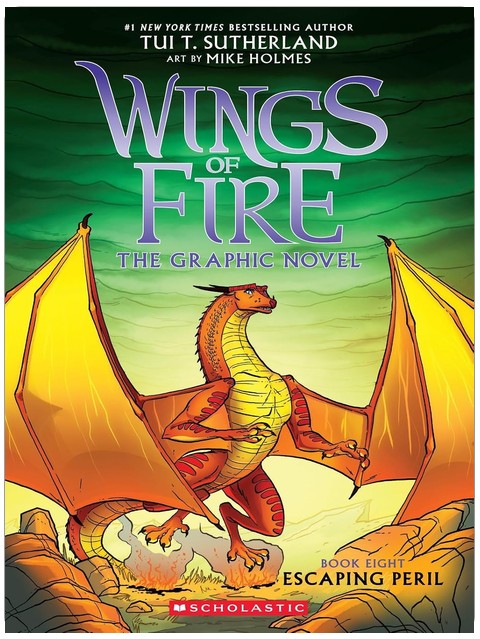 Escaping Peril: A Graphic Novel (Wings of Fire Graphic Novel #8) (8)