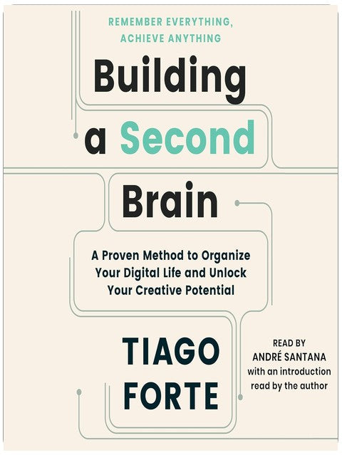 Building a Second Brain: A Proven Method to Organize Your Digital Life and Unlock Your Creative Potential