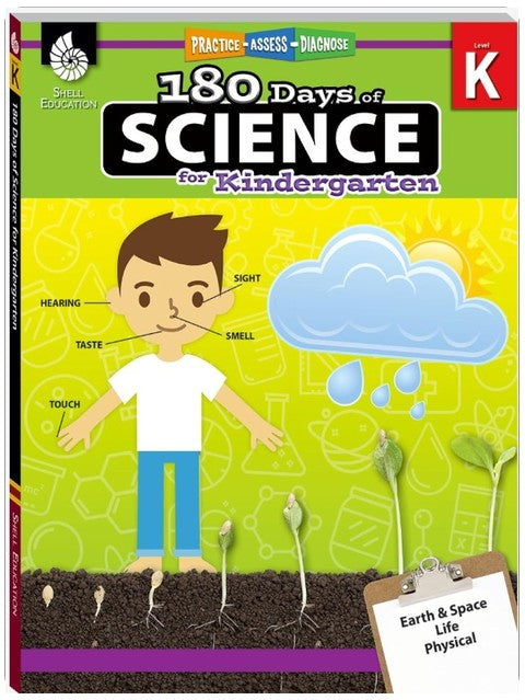 180 Days™: Science for Kindergarten: Practice, Assess, Diagnose