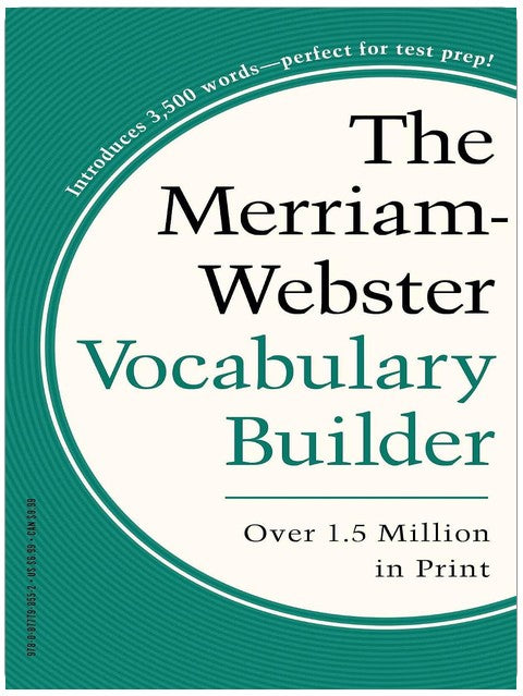 Merriam-Webster’s Vocabulary Builder - Perfect for prepping for SAT, ACT, TOEFL, & TOEIC