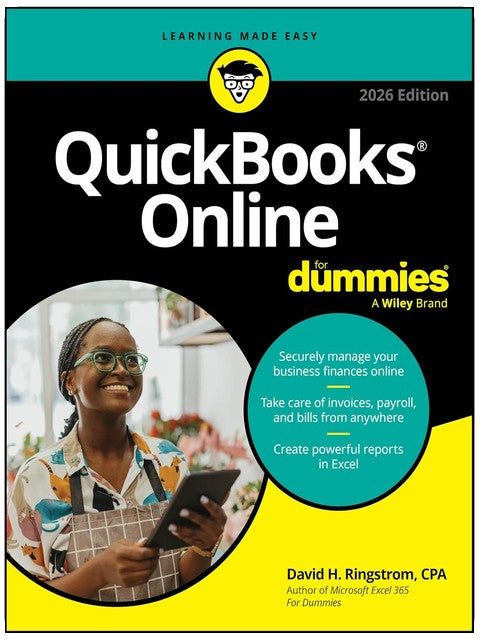 QuickBooks Online For Dummies, 2026 Edition