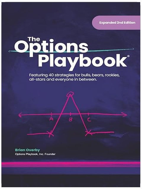 The Options Playbook: Featuring 40 strategies for bulls, bears, rookies, all-stars and everyone in between.