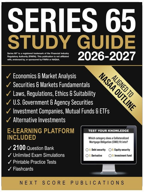 Series 65 Study Guide: The blueprint to study smarter for the Uniform Investment Adviser Law Examination and feel confident on test day
