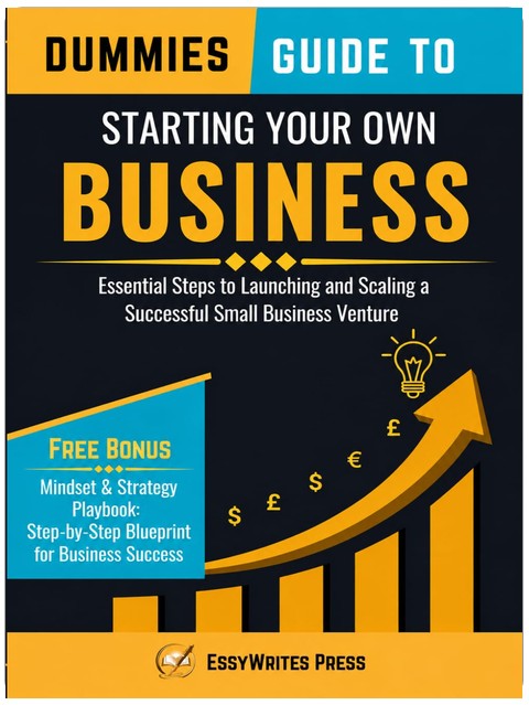 Dummies Guide to Starting Your Own Business: Essential Steps to Launching and Scaling a Successful Small Business Venture