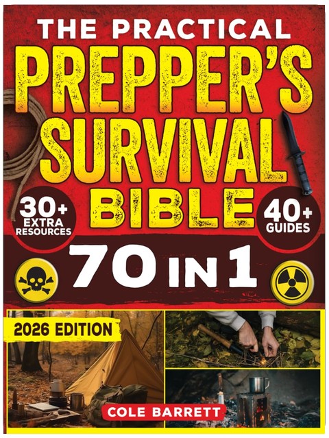 The Practical Prepper’s Survival Bible: Your Complete Guide To Crisis Preparation With 100+ No Grid Survival Projects, Homesteading, Canning, Off Grid Living, Medicine, Water Filtration & More