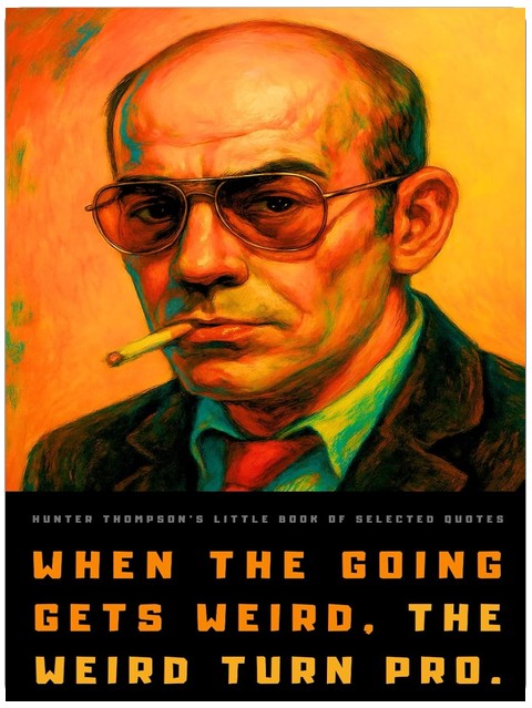 Hunter S. Thompson's Little Book of Selected Quotes: on Life, America, and Adventure