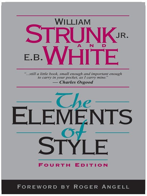 The Elements of Style (4th Edition)