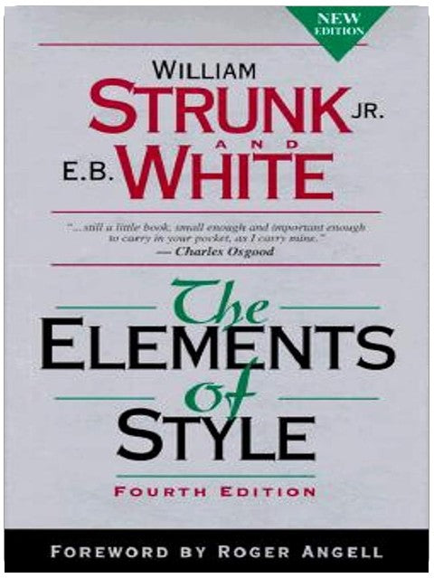 The Elements of Style, Fourth Edition