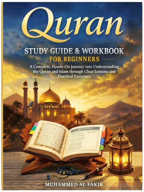 Quran Study Guide and Workbook for Beginners: A Complete, Hands-On Journey into Understanding the Quran and Islam through Clear Lessons and Practical Exercises (The Islamic Spiritual Journey Series)