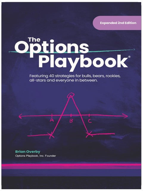 The Options Playbook: Featuring 40 strategies for bulls, bears, rookies, all-stars and everyone in between.