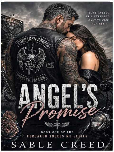 Angel's Promise: An Age Gap, Touch her and Die Ex-Military Biker MC Steamy Romance (Forsaken Angels MC Book 1)