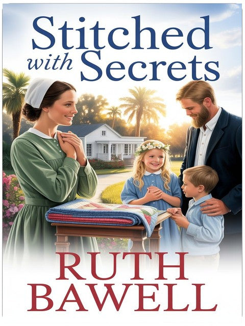 Stitched with Secrets: Amish Romance (The Amish Quilting Circle Book 3)