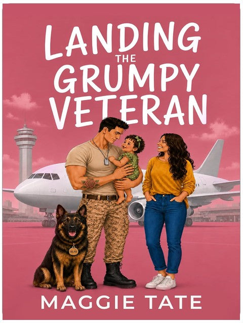 Landing the Grumpy Veteran: A Sweet Small Town Romance (The Sweet Happily Ever After Series)