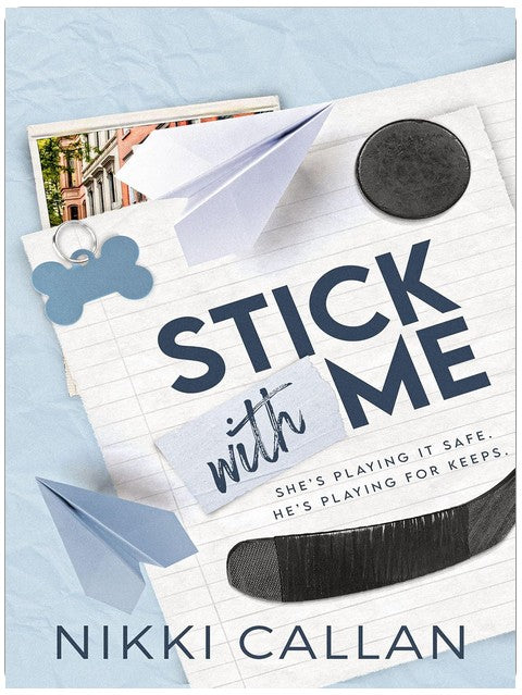 Stick With Me: A Friends To Lovers, Fake Dating Romance (Saints Hockey Book 1)