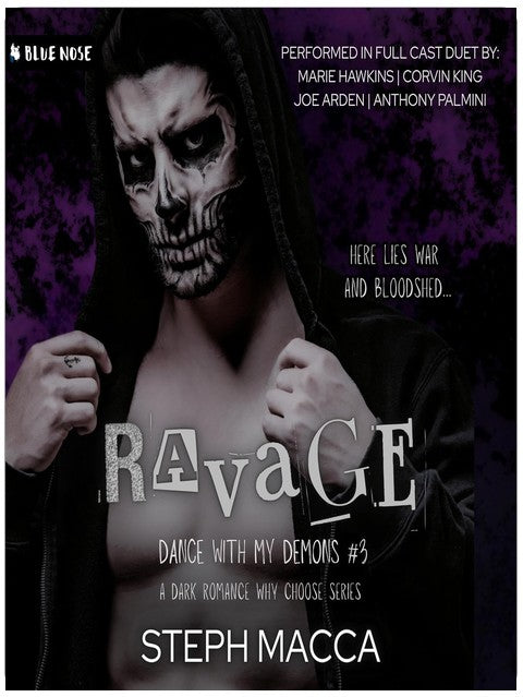 Ravage: A Dark Why Choose Asylum Secret Society Romance (Dance with My Demons, Book 3)