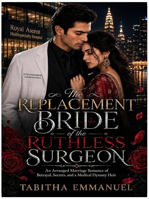 The Replacement Bride of the Ruthless Surgeon: An Arranged Marriage Romance of Betrayal, Secrets, and a Medical Dynasty Heir (The Runaway & Replacement Duet Book 1)