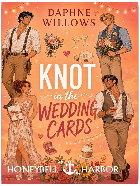Knot In The Wedding Cards: A Small Town Omegaverse Romance (HoneyBell Harbor Book 1)
