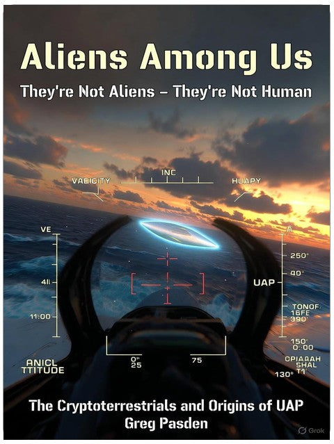 Aliens Among Us: They're Not Aliens - They're Not Human: The Cryptoterrestrials and the Origins of UAP