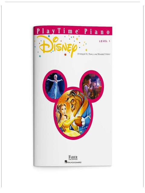 PlayTime Piano: Disney - Level 1 | Beginner Piano Method | Sheet Music with Easy Disney Songs for Young Pianists | Fun Piano Songbook for Practice and Performance | Faber Piano Book for Kids