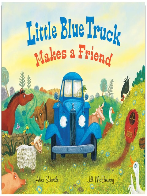 Little Blue Truck Makes a Friend: A Farmyard Story About Welcoming New Friends for Children (Ages 4–8)