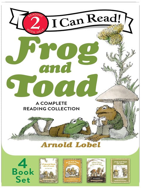 Frog and Toad: A Complete Reading Collection: A Box Set of all 4 Books From the Classic Animal Friendship and Adventure Series, Great for Growing ... for Kids [ages 4-8] (I Can Read Level 2)