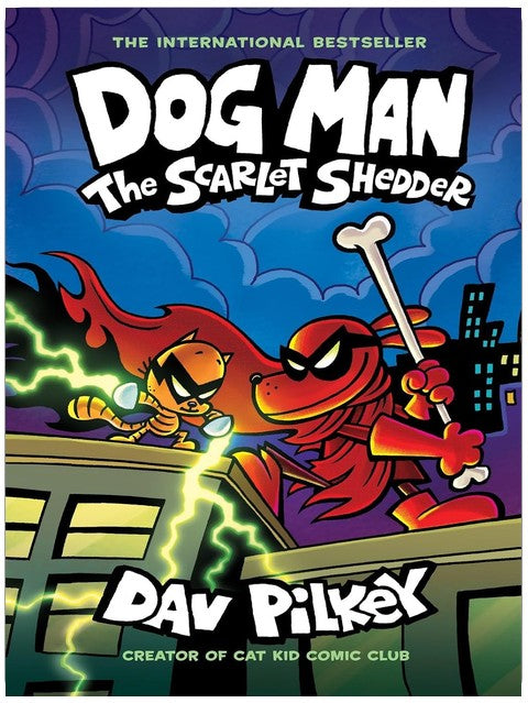 Dog Man: The Scarlet Shedder: A Graphic Novel (Dog Man #12): From the Creator of Captain Underpants (12)