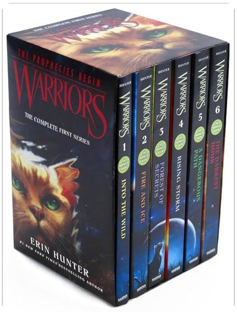 Warriors Box Set: Volumes 1 to 6: The Complete First Series (Warriors: The Prophecies Begin)