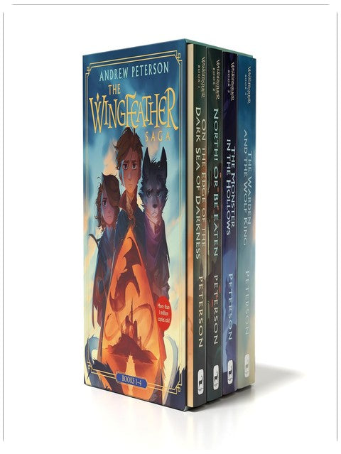 Wingfeather Saga Boxed Set: On the Edge of the Dark Sea of Darkness; North! Or Be Eaten; The Monster in the Hollows; The Warden and the Wolf King
