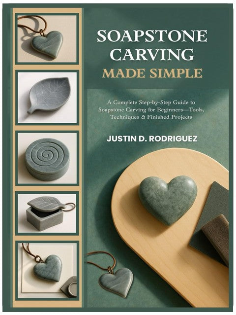SOAPSTONE CARVING MADE SIMPLE: A Complete Step-by-Step Guide to Soapstone Carving for Beginners—Tools, Techniques & Finished Projects